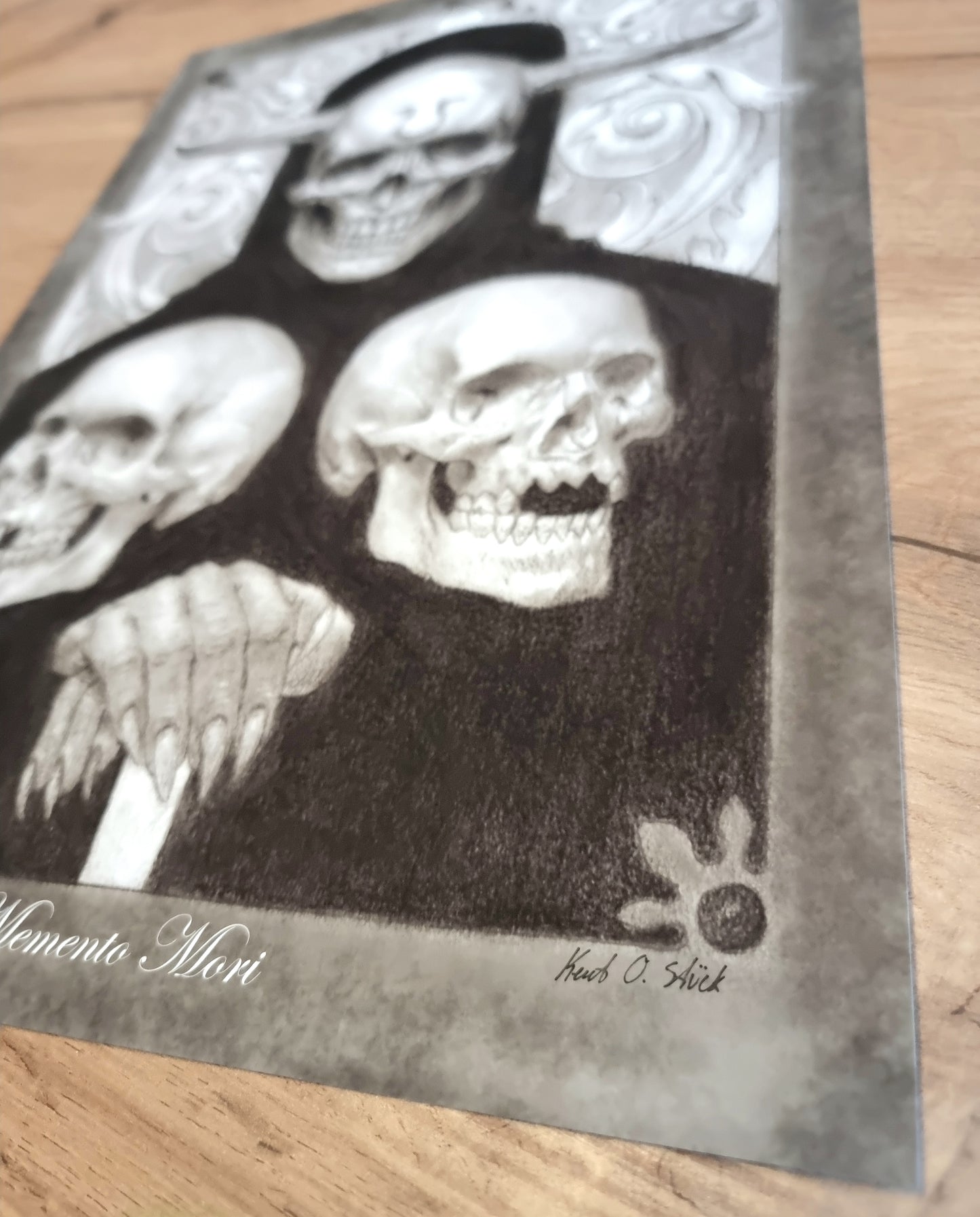Memento Mori - Nummereret og signeret