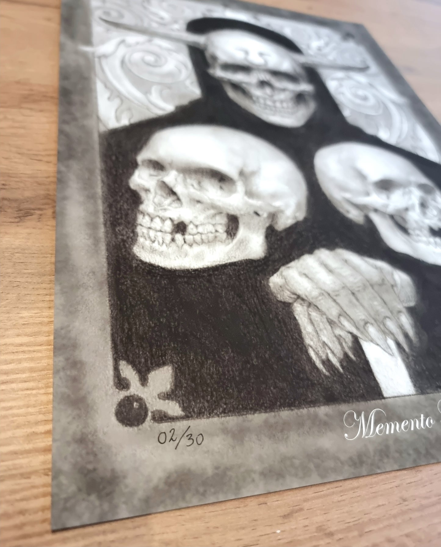 Memento Mori - Nummereret og signeret