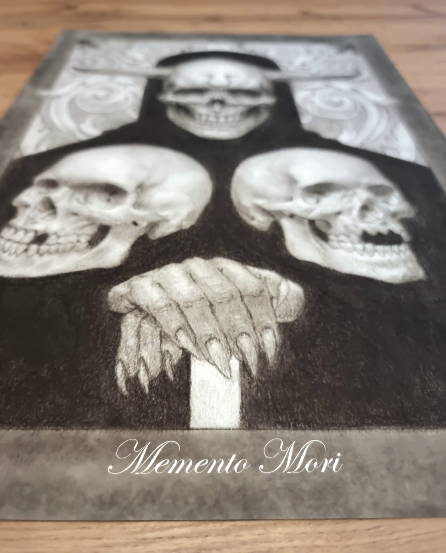 Memento Mori - Nummereret og signeret