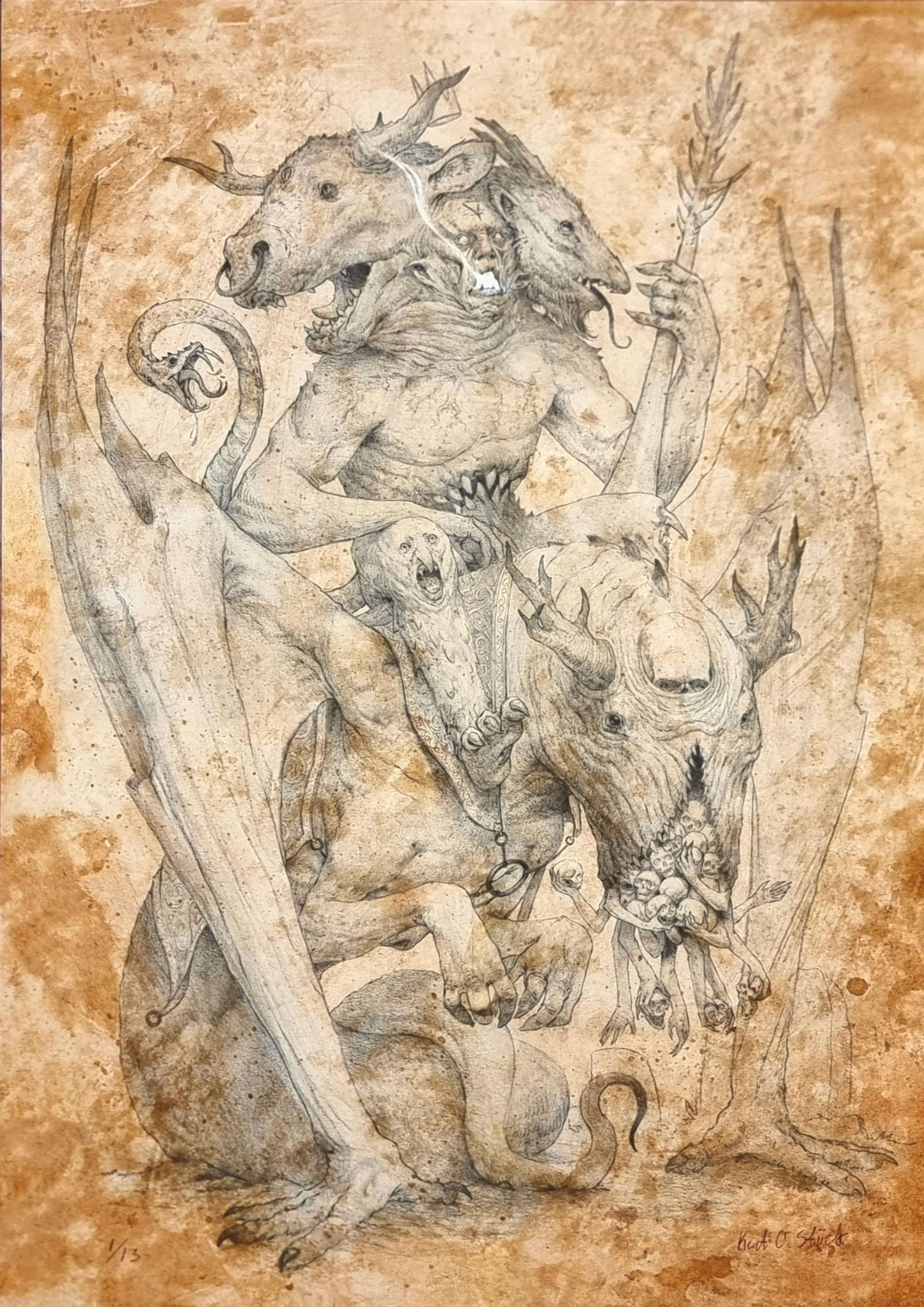 Asmodeus_Nummereret og signeret