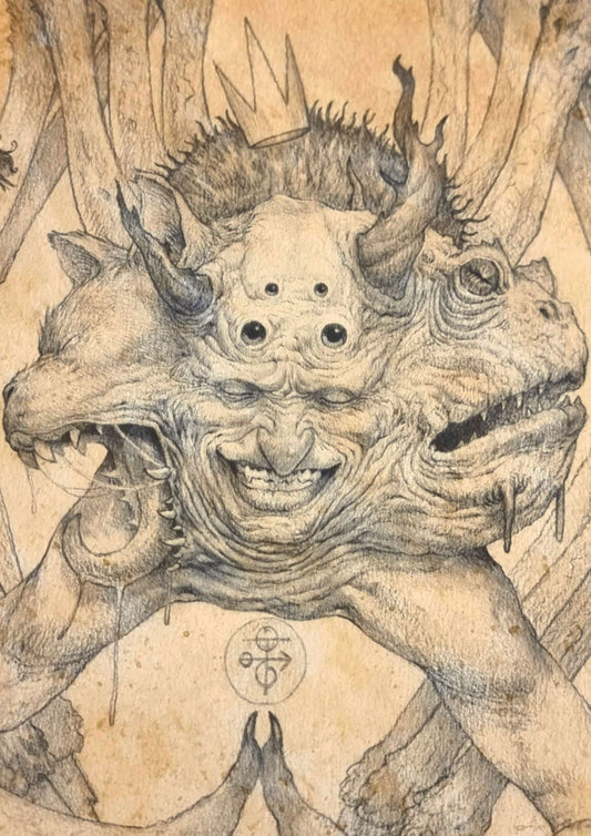 Bael(Zebub) _ Nummereret og signeret